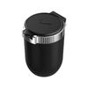 LED Car Ashtray with Flame Retardant Liner and Smoke Extinguishing Lid