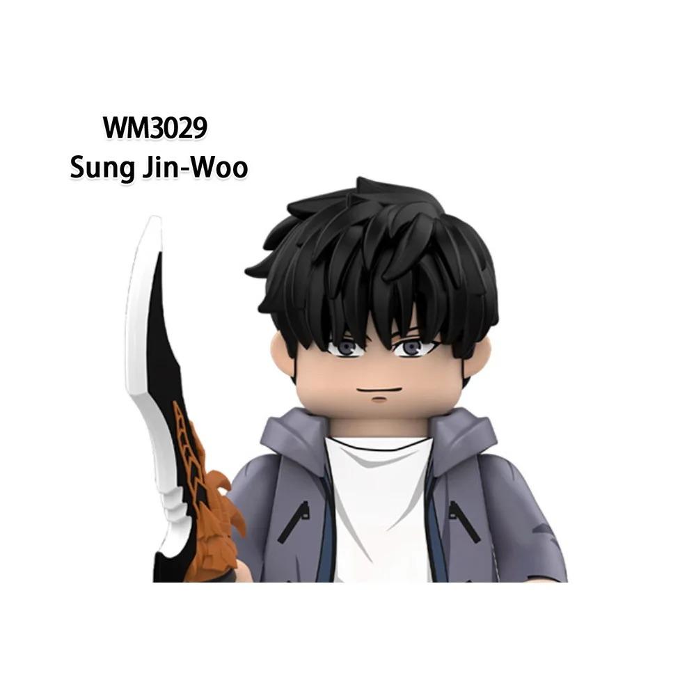 WM6220 WM6221 Строительные блоки Solo Leveling Мини-фигурка Sung Jin Woo Игрушки