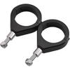 Riloer Motorcycle Fork Indicator Brackets, Aluminum Motorcycle Turn Signal Mount Brackets Turn Signal Light Indicator Bracket Clamps, Motorbike Fork