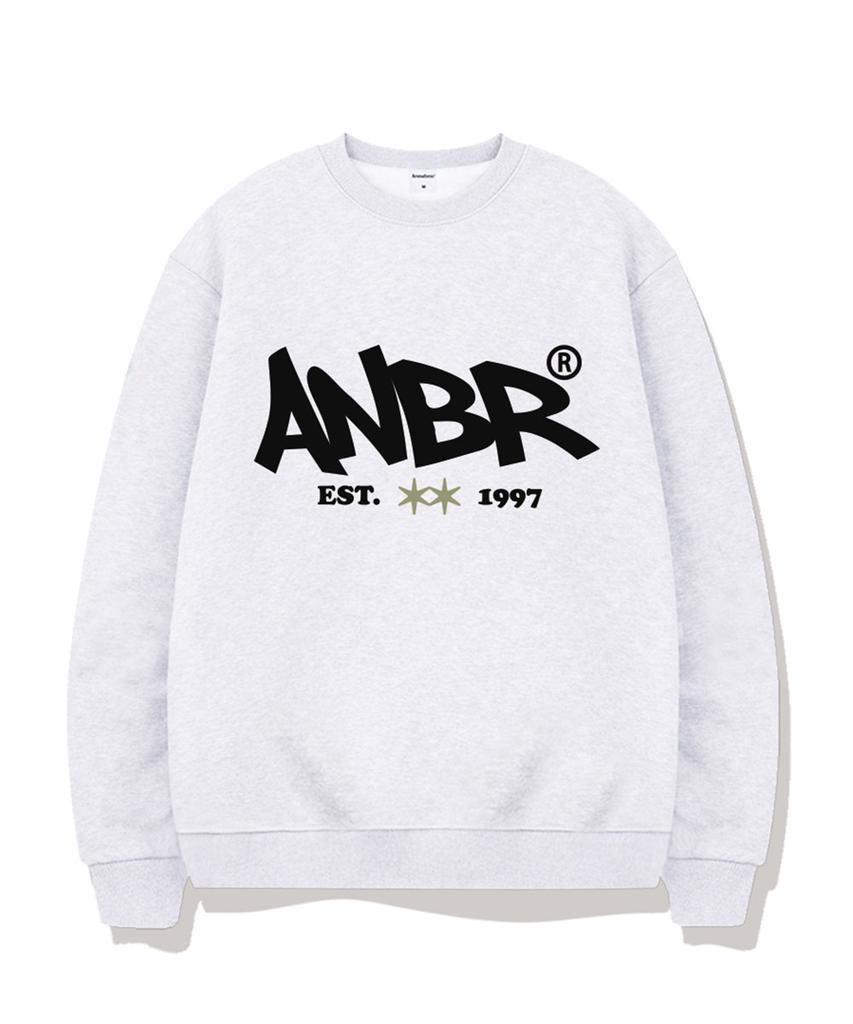 ANEWBROS Point Star Oversized Sweatshirt 5 Colors [Anbm_9004] (B Type)