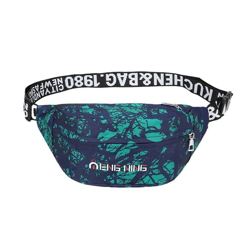 Мужская камуфляжная сумка-мессенджер на пояс и плечо - модная велосипедная сумка на грудь