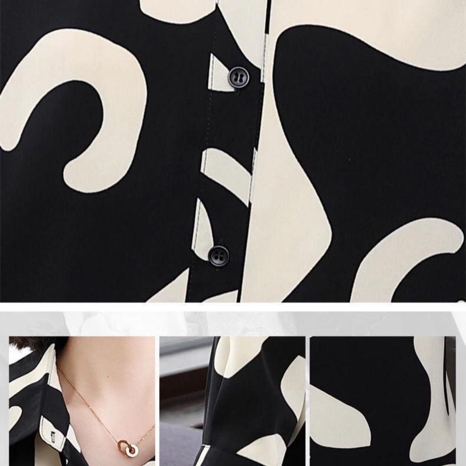 Женская свободная повседневная рубашка с длинными рукавами, большая повседневная модная рубашка-топ