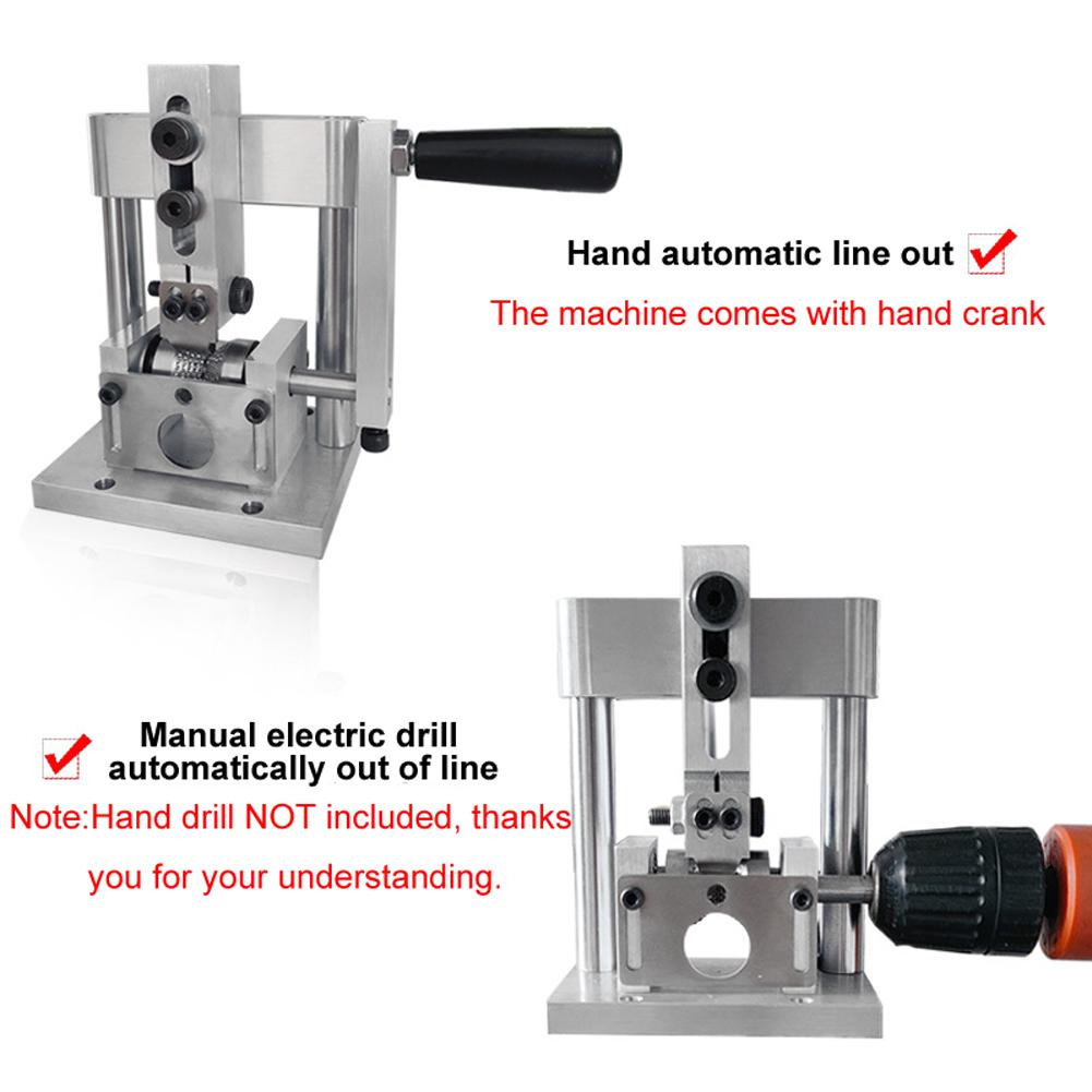 Портативный бытовой инструмент для зачистки проводов, ручной инструмент для зачистки проводов, машина для пилинга медного кабеля с