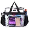 Stadium Approved Large Capacity Clear Bag Travel Mini Shoulder Bag Unisex Transparent Purse