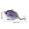5PCS ABS Fishing Lure 5 Colors Minnow Lures New Floating Minnow Baits  Winter Fishing
