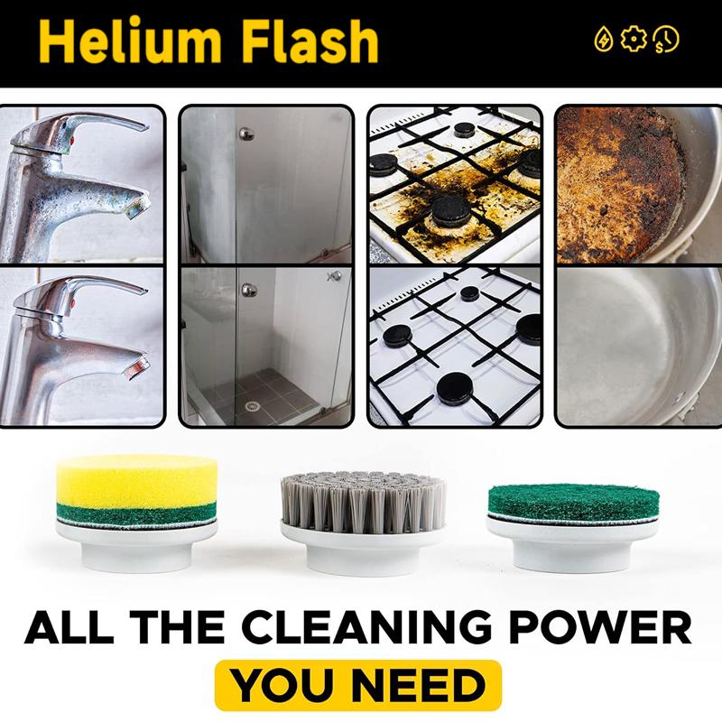 Электрическая многоцелевая щетка для уборки Кухонные гаджеты Щетки для волос Веник для ванной Туалет Бытовая беспроводная швабра для отжима