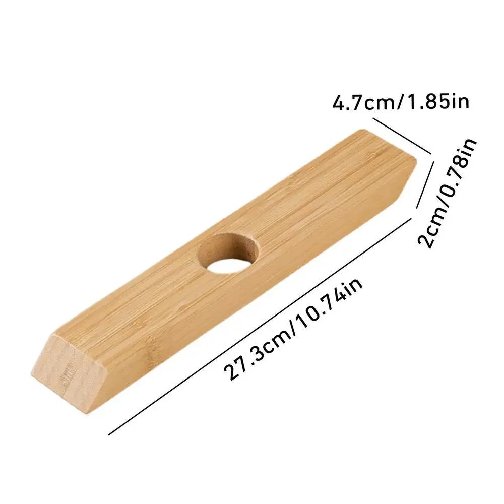 Бамбуковый продукт Баланс Красного вина Стойка для одной бутылки вина Декор Креативный стенд для бутылки вина Украшение