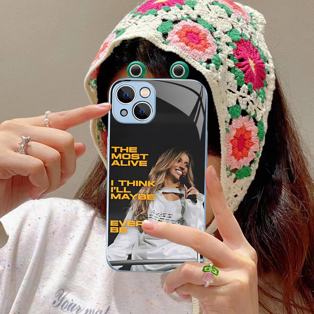 Canadian Female T-Tate Singer M-McRae Tempered Glass For Iphone 14 13 12 11 Pro Mini XS MAX 14Plus X XS XR Fundas