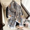 New Fashion Women'S Sunscreen Warm Windproof Cold Long Shawl Four Seasons Scarf Women
