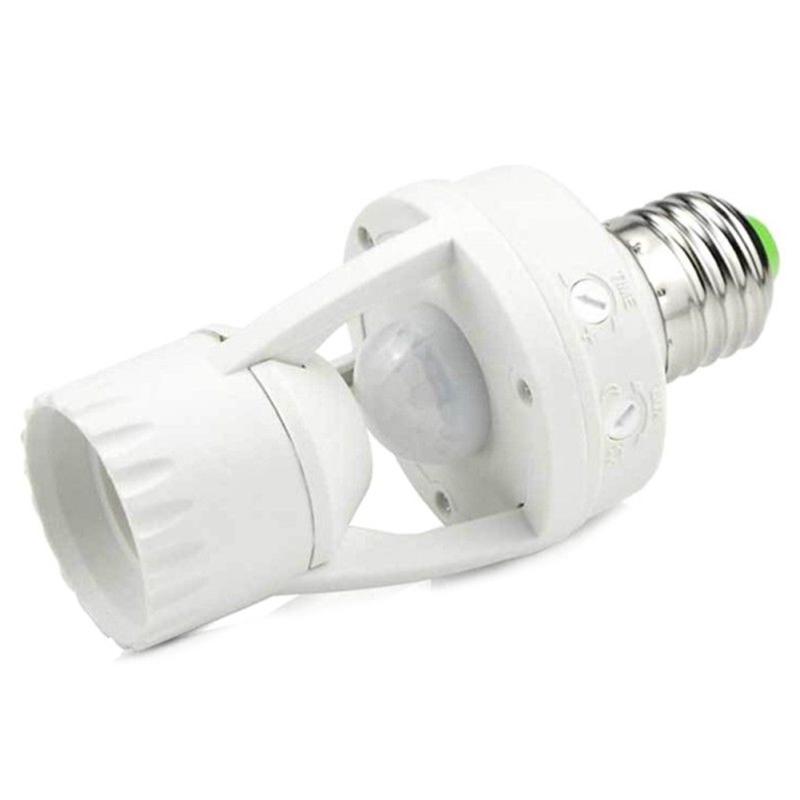 MIT E27 LED Lamp Bulb Holder Light Socket Switch Infrared PIR Motion Sensor