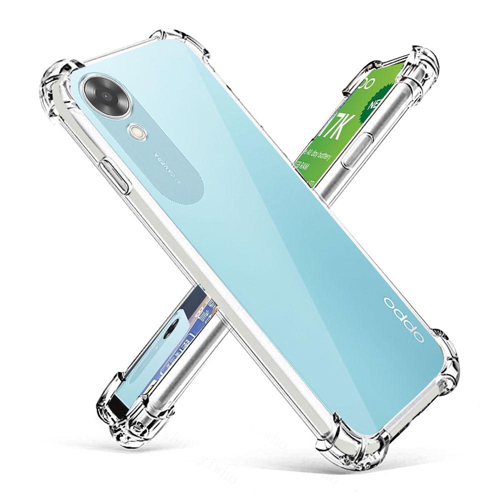 Для OPPO A17K Чехол 2022 Прозрачный Противоударный Силиконовый Мягкий Чехол Для Телефона Чехлы Для OPPO A17 Coque Для OPPO A17k A17 Прозрачные Фундаменты