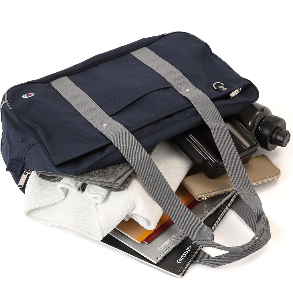 Сумка-тоут школьная сумка Mate High School Student большой емкости школьная дайвинг A4 совместимая школьная сумка черная [Champion] № 68283