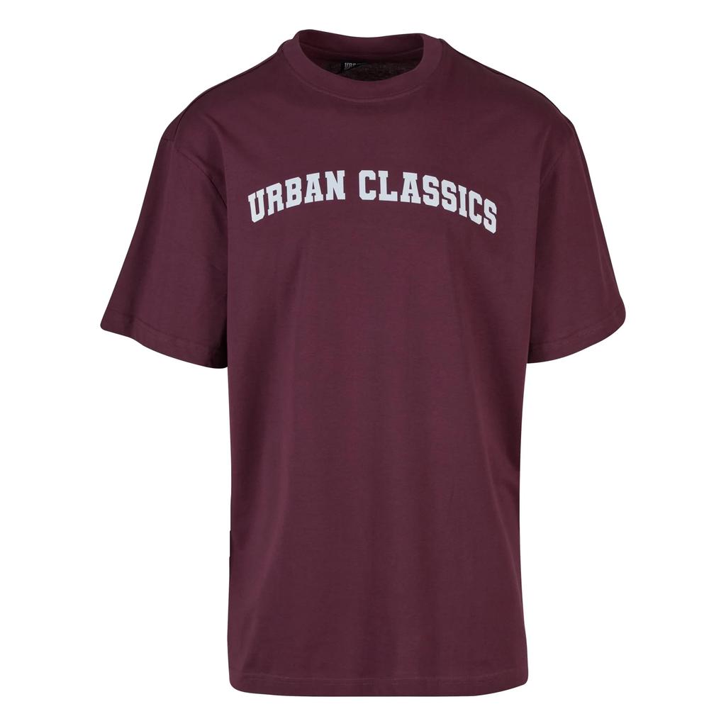 Urban Classics Mens College Logo Tall T-Shirt