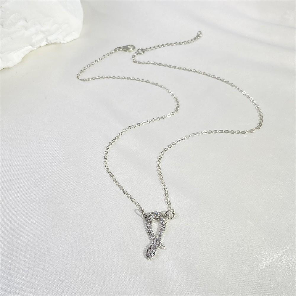 Европейский и американский дизайн в форме змеи, открытая шейная цепочка, женское колье в форме змеи, персонализированное трендовое колье