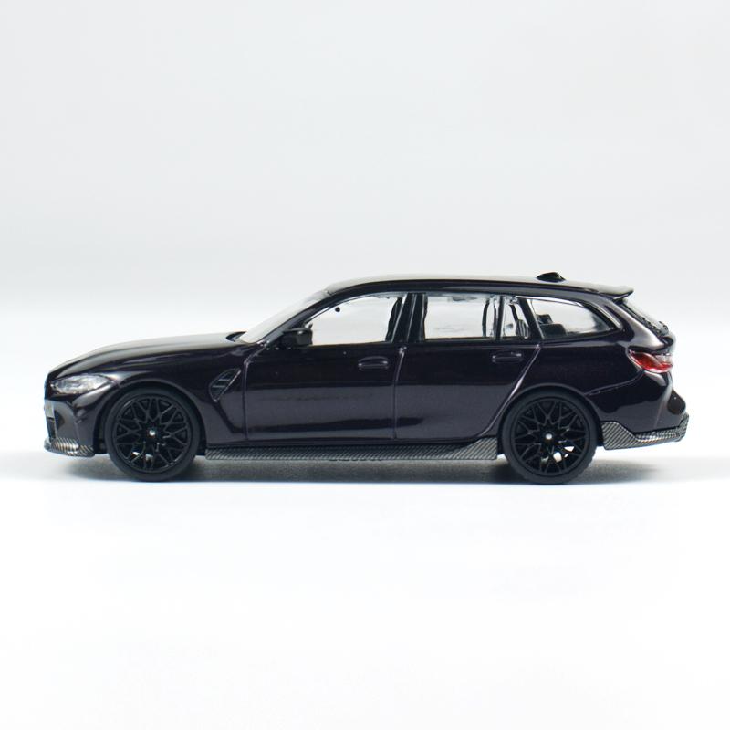 МИНИГТ 1:64 BMW M3 M Performance Touring Фиолетовый Дайтона Пурпурный Литой диск MGT Модель автомобиля 896