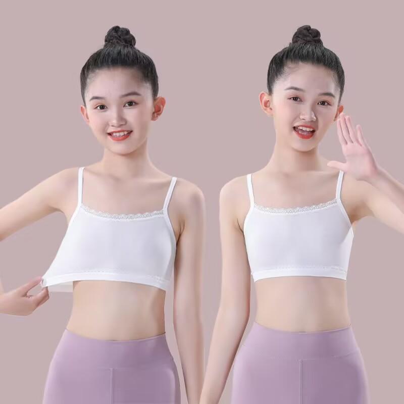 Бюстгальтер для девочек, нижнее белье, нижнее белье для детей, подростков, тренировочный бюстгальтер для подростков, детский жилет, 8-14 лет