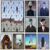 Rene Magritte Canvas Painting Surrealism Classic Artwork Reproduction Posters Print Wall Art Picture Home Decor for Living Room