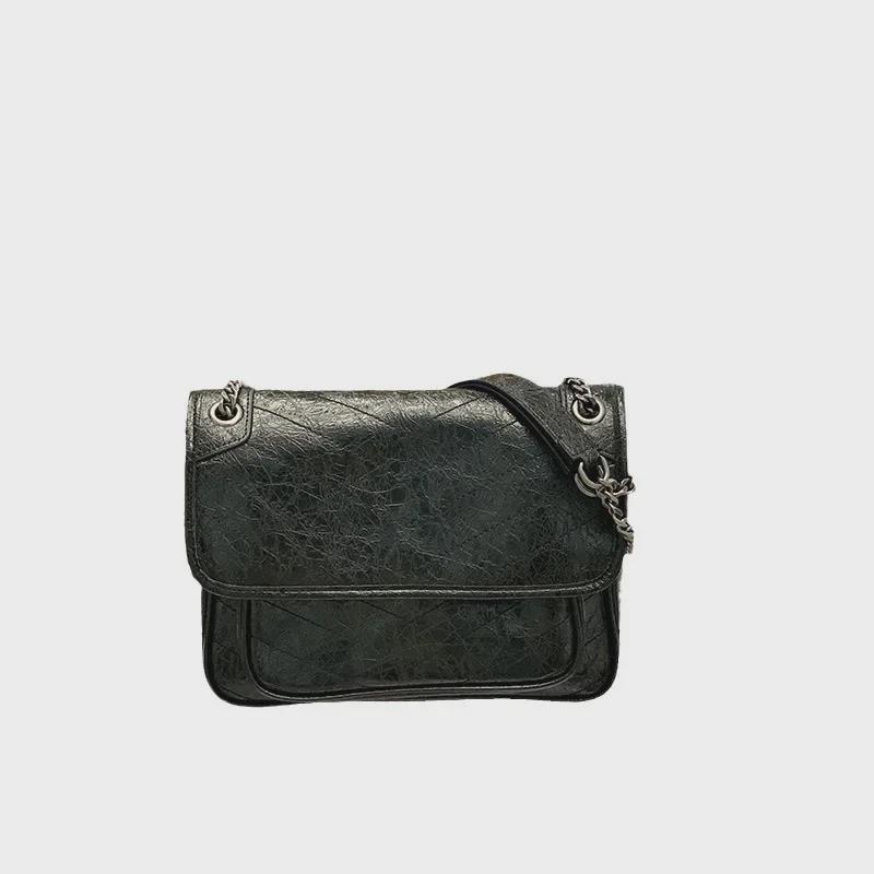 Женская сумка-мессенджер и сумка-цепочка Yangshulin из натуральной кожи большой вместимости – модная и универсальная