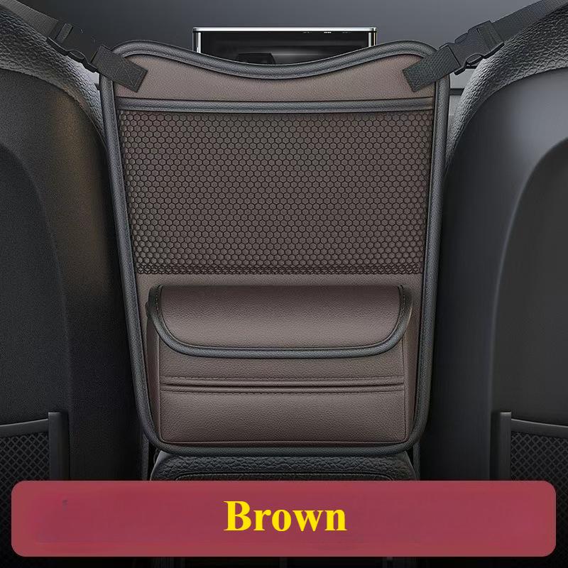Многофункциональный карман-сетка для хранения в автомобиле между сиденьями, портативный органайзер-держатель для сумок - аксессуары для салона автомобиля
