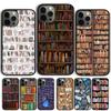 Чехол для телефона 'Библиотечная книга' для iPhone 17 Air 14 15 16 13 12 Чехол для Apple iPhone 17 Air 14 15 16 Pro Max 6S Plus Coque