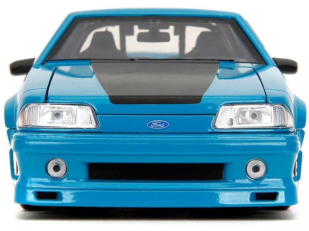JADA TOYS Форсаж Ford Mustang GT 1989 Синий Форсаж Мини Машинка 34922 1/24 [Товар]