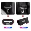 Car Seat Belt Buckle Plug Cover Suede Protective Sticker For Subaru STI Impreza Legacy BRZ WRX Forester XV Outback Levorg Exiga edr87