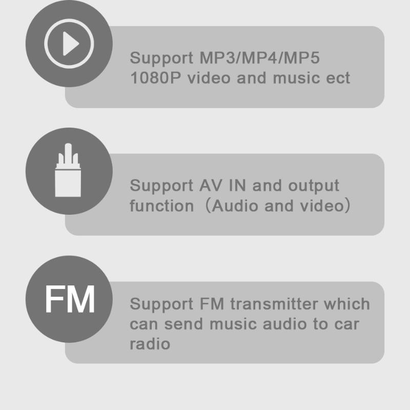 Сенсорный экран, внешний MP5-дисплей на подголовнике, автомобильная универсальная задняя развлекательная система