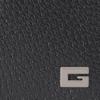 Gucci Letter Logo Flap Closure Leather Wallet Men's Black