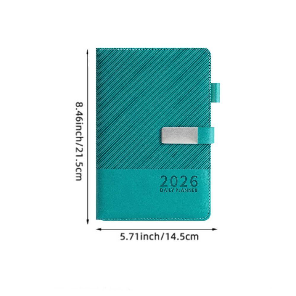 Wear-resistant A5 English Daily Plan Notebook Agenda Planning Notebook School Office