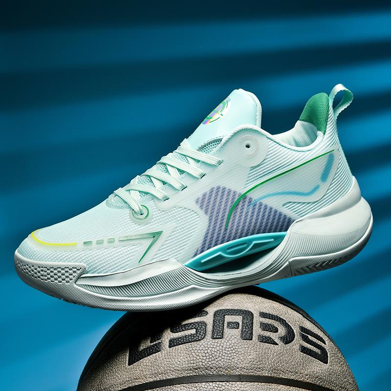 Men'S Casual Shoes Shockproof Comfortable Outdoor High Quality Ultra Light V2 Basketball Shoes Rubber +Md+Tpu