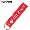 Remove Before Flight Keychain for Motorcycles Emboriderry Key Holder Keyrings