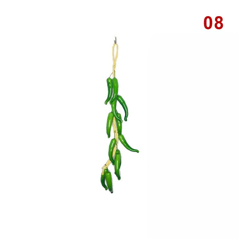 Искусственные фрукты овощи искусственная имитация поддельная еда перец чили тыква реквизит для фотографий для украшения стены комнаты дома