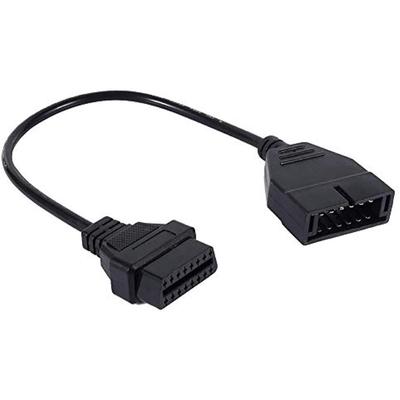 OBD1 12-контактный к OBD2 16-контактный кабель-адаптер Диагностика кабеля адаптера OBD II Разъем сканера для GM
