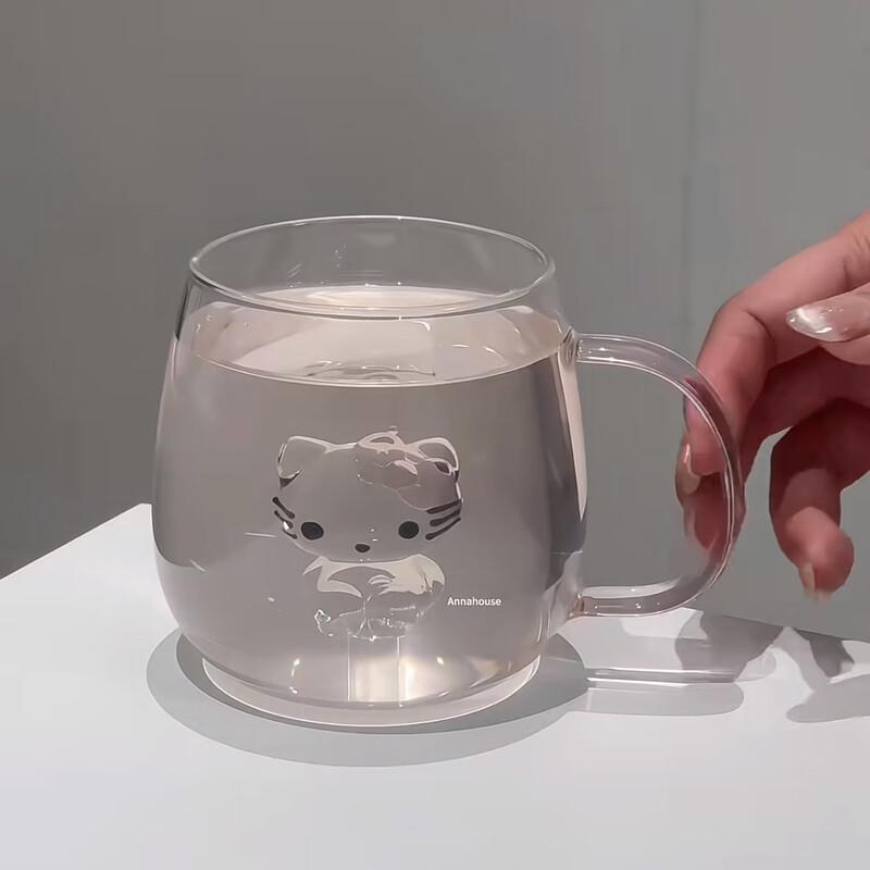 3D стеклянная кружка с рождественской елью, термостойкая