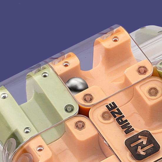 1/2 шт. Развивающая 3D-головоломка Лабиринт Куб Малыши Головоломка Лабиринт с перекатывающимся шариком Куб Детский