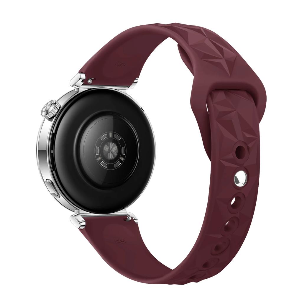 18 мм Спортивный силиконовый ремешок для часов Garmin Vivoactive 4S 3S Замена ремешка для Huawei Watch GT6 GT5 GT4 41mm GT5 Pro 42mm Браслет
