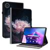 Для Lenovo Tab TB311FU Кожаный чехол с принтом, подставка, чехол для планшета со слотами для карт