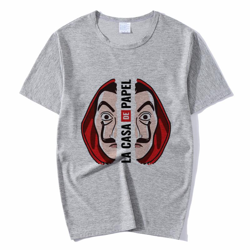 La Casa De Papel T Shirt Women Harajuku T Shirt Money Heist Graphic Tees
