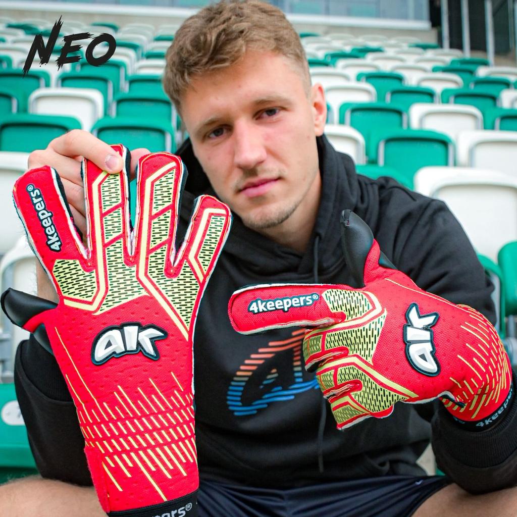 NEO lava RF2G | 4keepers NEO lava RF2G 9.5 Goalkeeper Gloves