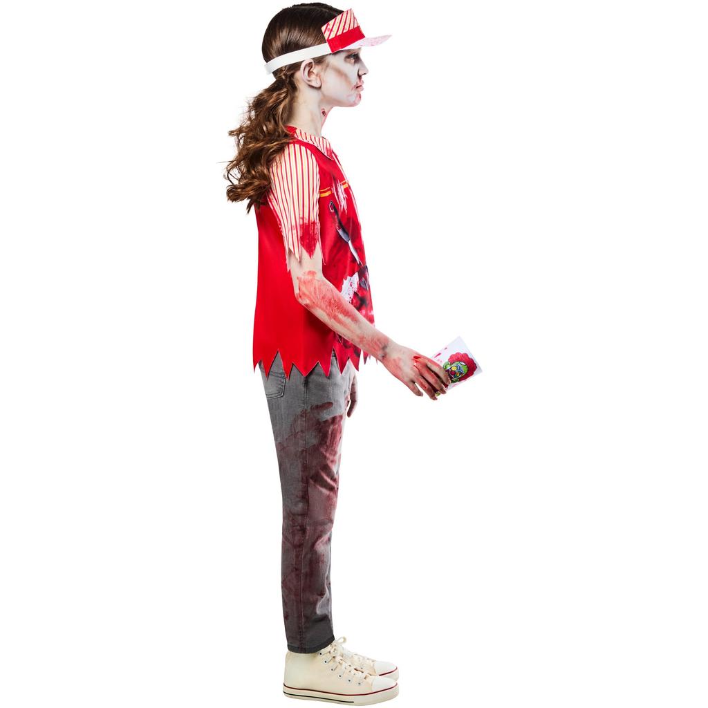 Bristol Novelty Childrens/Kids Zombie Burger Worker Costume