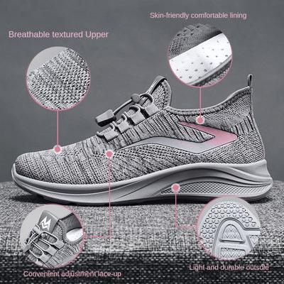 Новая женская обувь 2025 года Женская повседневная обувь Легкая, дышащая, прочная и долговечная спортивная обувь на большой подошве Женская