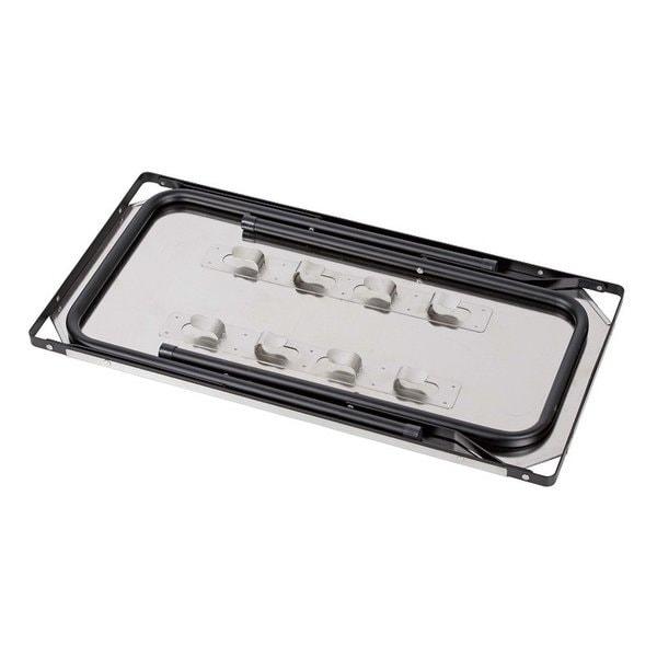 Captain Stag Двусторонний боковой столик из нержавеющей стали 60 x 30 Стол Uc 555