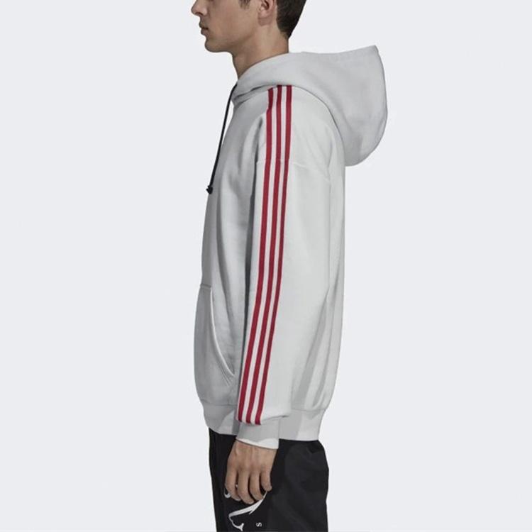 Adidas Originals 3 Stripe Sweatshirts Men's Hooded Moderate Regular EC3673