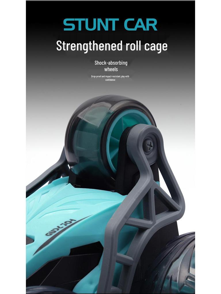 Children's Remote Control 4WD Off-Road Stunt Car Toy