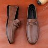 New Genuine Leather Shoes for Men Luxury Brand Casual Shoe Comfortable Slip-On Footwear Handmade Driving Shoes Versatile Loafers