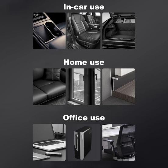 Автомобильный пылесос с трехслойной фильтрацией, мощное всасывание, низкий уровень шума, многофункциональный портативный беспроводной пылесос со светодиодной подсветкой