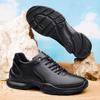 Fashion Genuine Leather Men's Shoes Comfortable Casual Shoes for Men Autumn Solid Male Sneakers Non-Slip Sports Shoes Treking Footwear