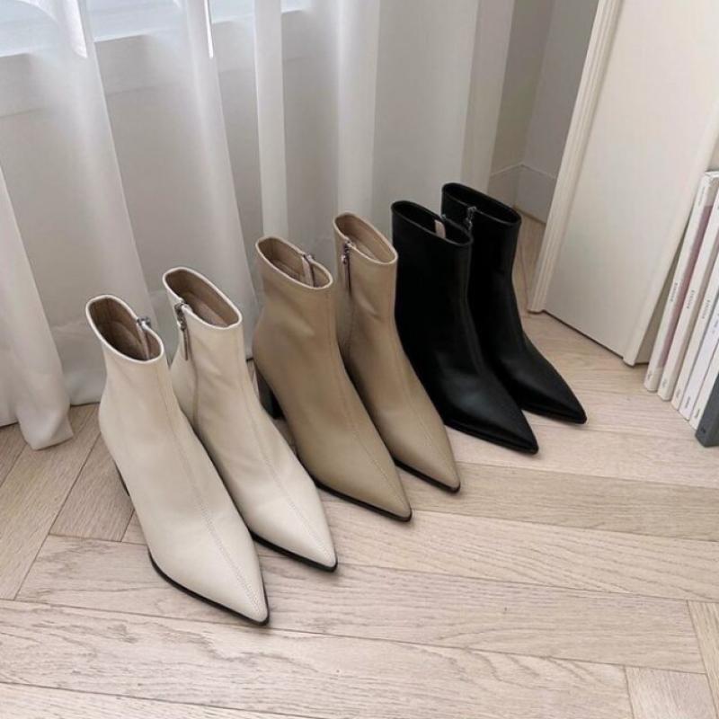 New ArrivalS Open Run Women S Simple Pointed Ankle bootS