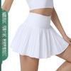 Women's Quick-Dry Sun Protection Pleated Sports Skirt for Running, Yoga, Badminton, Tennis, Golf
