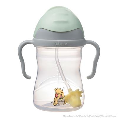 Напиток через соломинку от любого подарка для малыша Sippy the 1 b.box (Б-бокс) Непроливаемая кружка, Угол, [Оригинальный продукт b.box] [Кружка Disney] (Винни-Пух, Чашка)